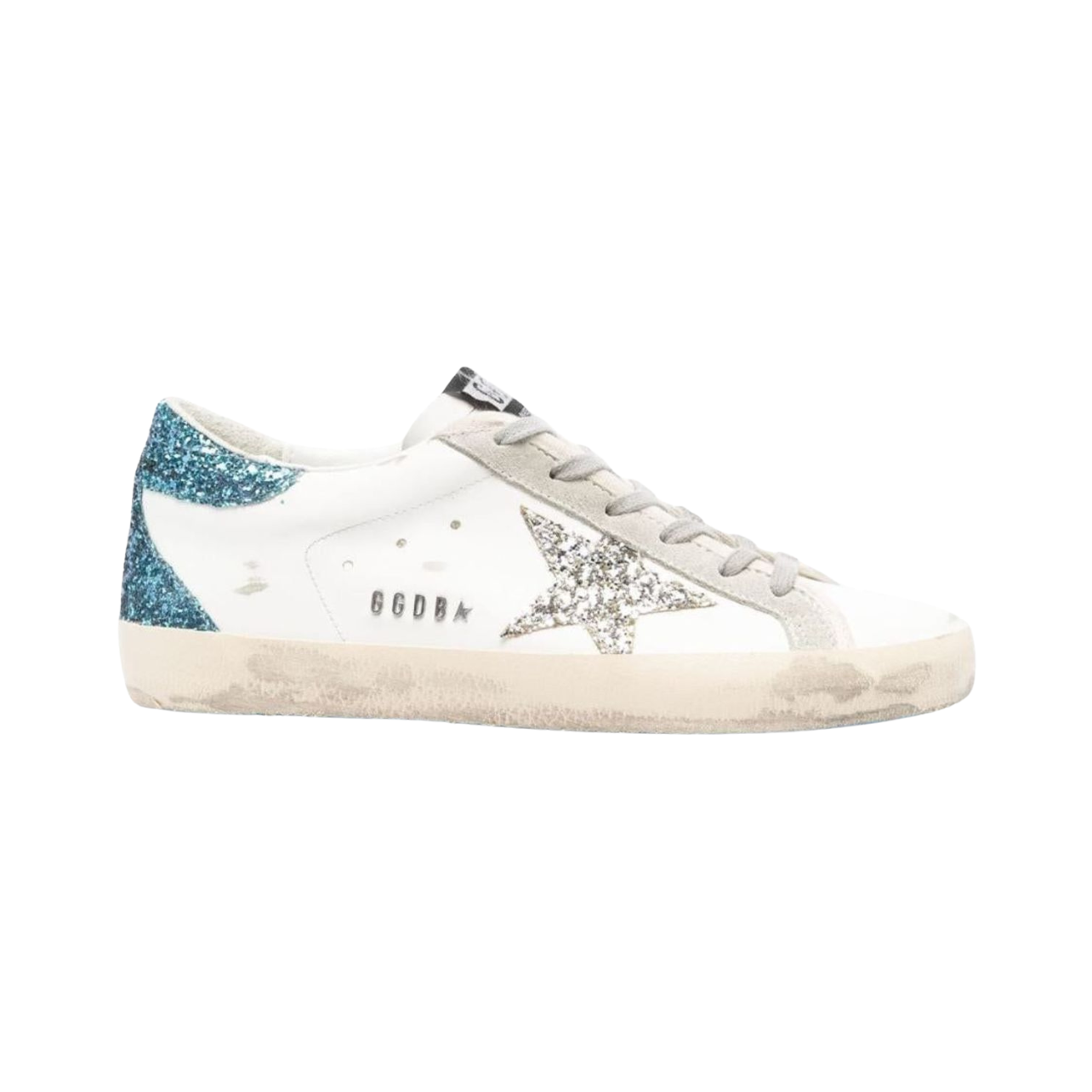 GOLDEN GOOSE star applique low top