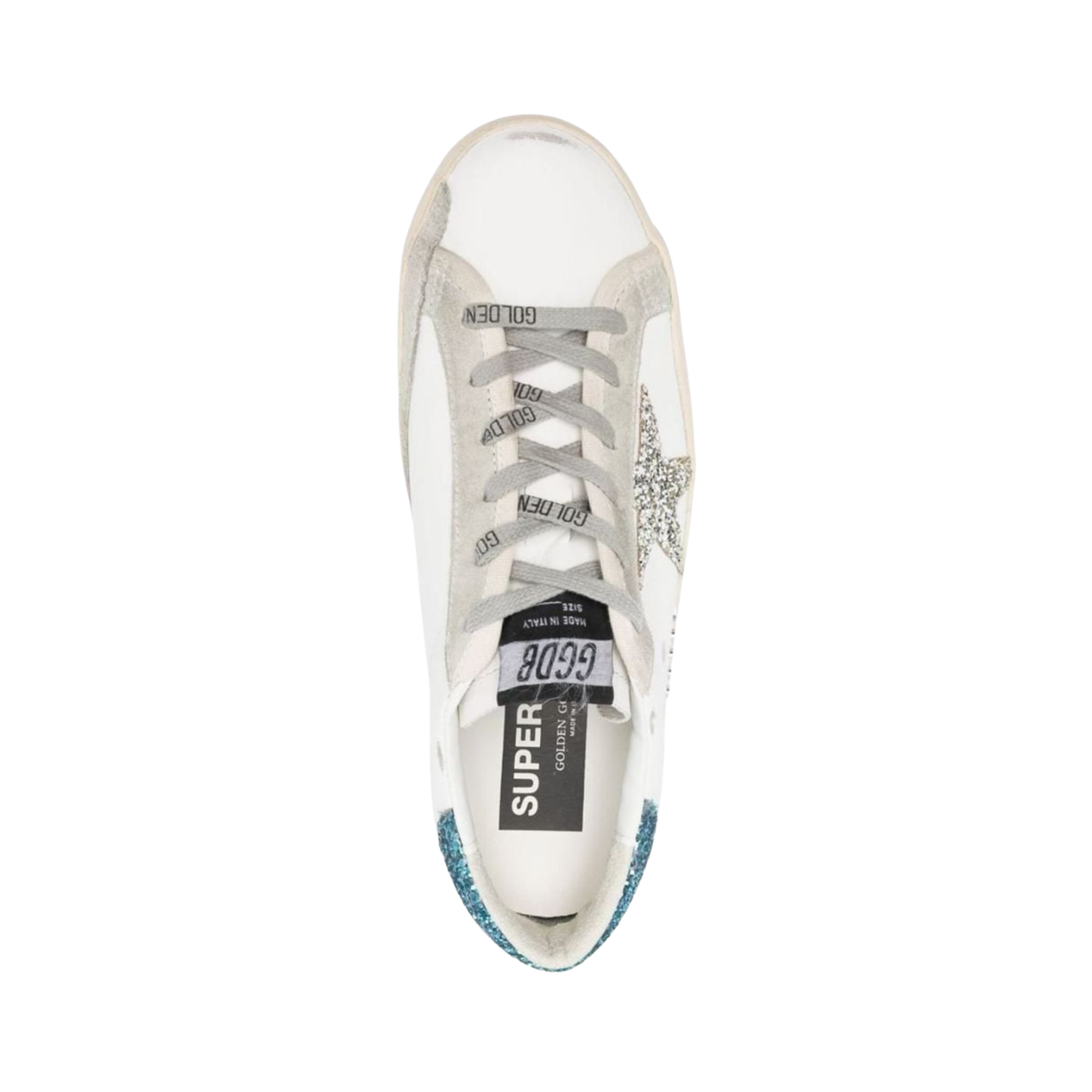 GOLDEN GOOSE star applique low top