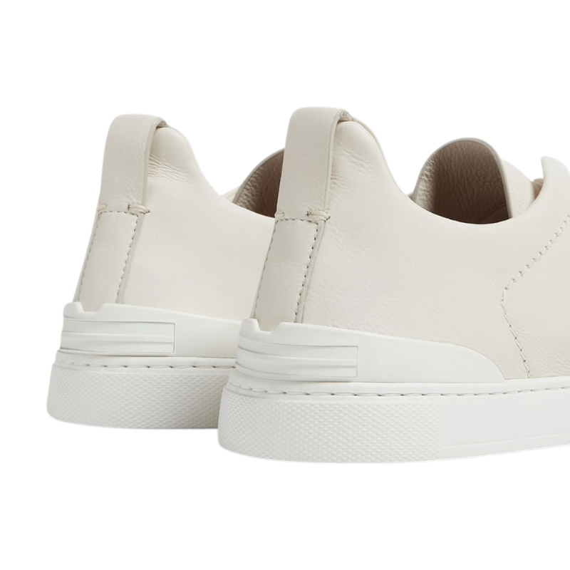 Zegna White Triple Stitch™ SECONDSKIN Sneakers