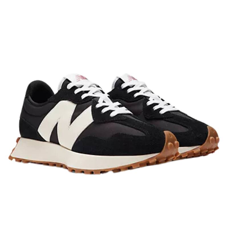 New Balance 327 – Black White Gum