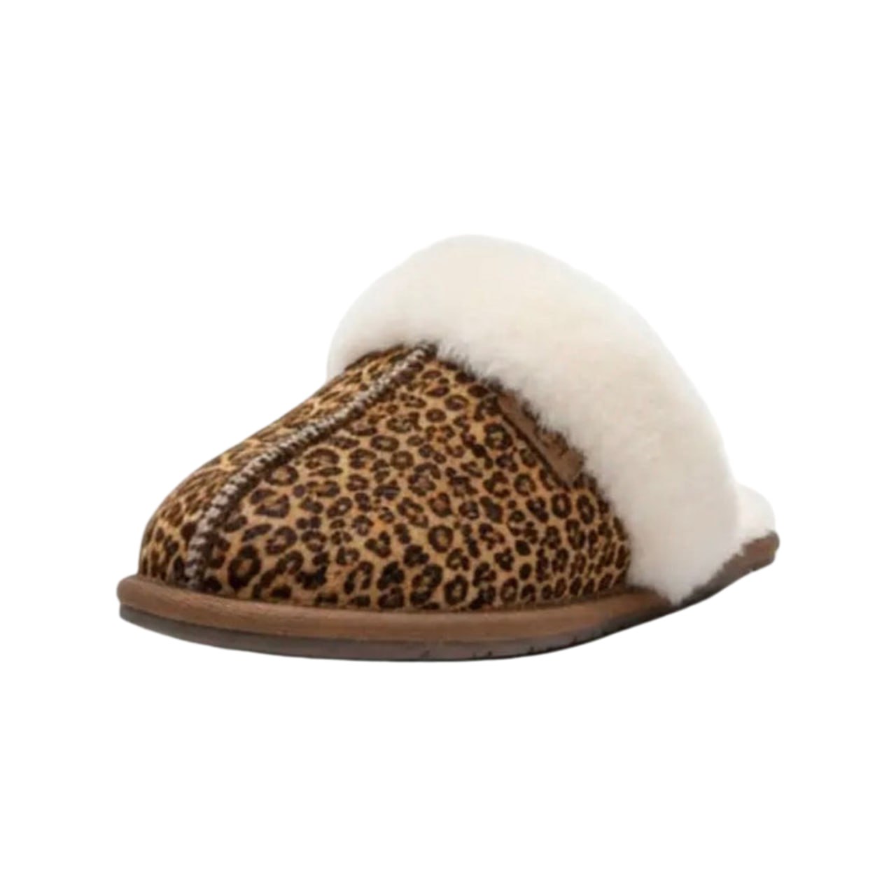 UGG Scuffette II Snow Leopard Slipper